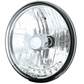 UNIVERSAL ULTRALIT - 7" Crystal Headlight With 6 Amber LED Position Light