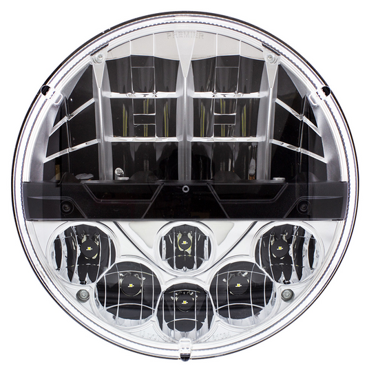 UNIVERSAL ULTRALIT - High Power LED 7" Headlight With Polycarbonate Lens & Housing
