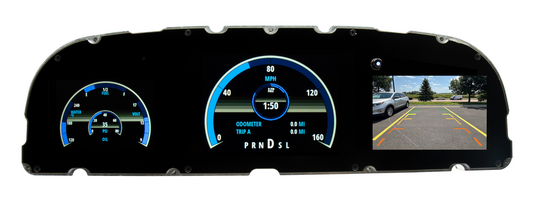 Grafix Series 1960-1963 Chevrolet Truck Gauges GRFX-60C-PU