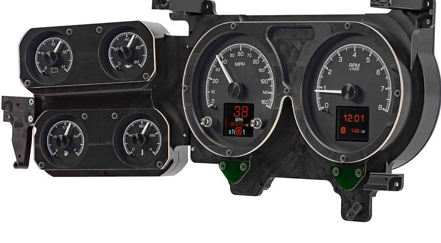 1973-1987 Chevy/GMC Pickup HDX System Black Face HDX-73C-PU-K