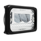 ULTRALIT - Heated 4" X 6" LED Headlight With Glass Lens & Aluminum Housing - High Beam - Chrome
