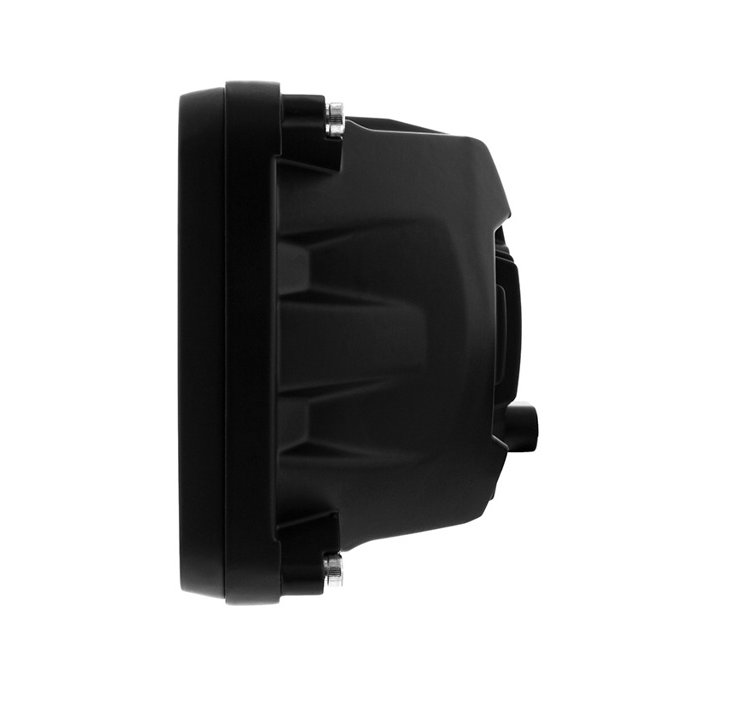 ULTRALIT - Heated 4" X 6" LED Headlight With Glass Lens & Aluminum Housing - High Beam - Chrome
