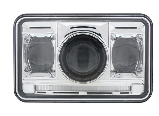 ULTRALIT - 11 High Power LED 4" X 6" Projection Headlight - High Beam