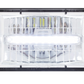 ULTRALIT - 4" X 6" Rectangular LED Headlight With White LED Position Light - Low Beam