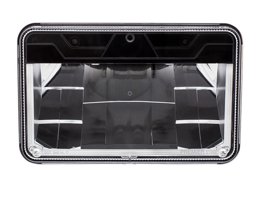 ULTRALIT - High Power LED 4" X 6" High Beam Headlight With Polycarbonate Lens & Housing