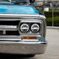 UNIVERSAL ULTRALIT - 9 LED 5-3/4" LED Headlight With White LED Position Light Bar