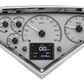 1955-1959 Chevrolet Pickup Only HDX System, Silver Face HDX-55C-PU-S