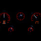 1967-1972 Chevrolet / GMC Pickup HDX System, Black Face HDX-67C-PU-K