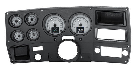 1973-1987 Chevrolet/GMC Pickup HDX System, Silver Face HDX-73C-PU-S