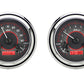 1947-1953 Chevy Truck VHX System, Carbon Fiber Style Face, Red Display VHX-47C-PU-C-R