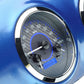 1947-1953 Chevy Truck VHX System Carbon Fiber Style Face Blue Display VHX-47C-PU-C-B