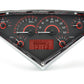 1955-1959 Chevrolet Pickup VHX System, Carbon Fiber Face, Red Display VHX-55C-PU-C-R