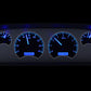 1960-1963 Chevrolet Pickup VHX System, Silver Alloy Face, Red Display VHX-60C-PU-S-R