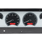 1964-1966 Chevrolet Pickup VHX System, Silver Alloy Face, Red Display VHX-64C-PU-S-R