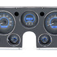 1967-1972 Chevy Truck VHX System, Carbon Fiber Style Face, Blue Display VHX-67C-PU-C-B