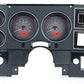 1973-1987 Chevy Pickup VHX System, Carbon Fiber Style Face, Red Display VHX-73C-PU-C-R