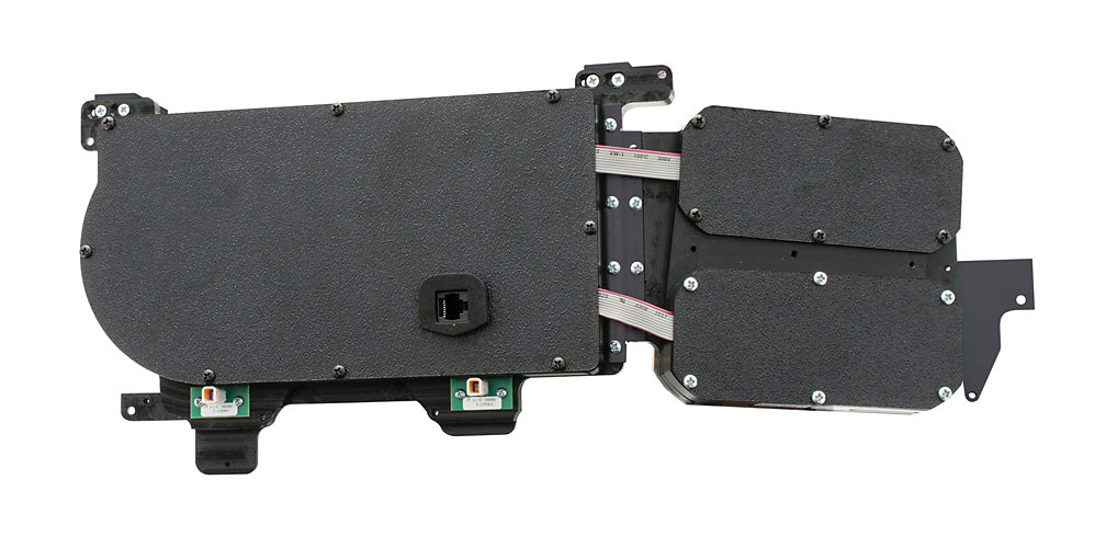 1973-1987 Chevy Pickup VHX System, Carbon Fiber Style Face, Red Display VHX-73C-PU-C-R