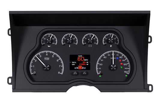 1988-1994 Chevy/GMC Pickup Dakota Digital HDX Instruments / Black Alloy Face HDX-88C-PU-K