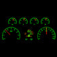 1988-1994 Chevy/GMC Pickup Dakota Digital HDX Instruments / Black Alloy Face HDX-88C-PU-K