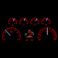 1988-1994 Chevy/GMC Pickup Dakota Digital HDX Instruments / Black Alloy Face HDX-88C-PU-K