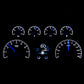 1988-1994 Chevy/GMC Pickup Dakota Digital HDX Instruments / Black Alloy Face HDX-88C-PU-K