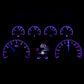 1988-1994 Chevy/GMC Pickup Dakota Digital HDX Instruments / Black Alloy Face HDX-88C-PU-K