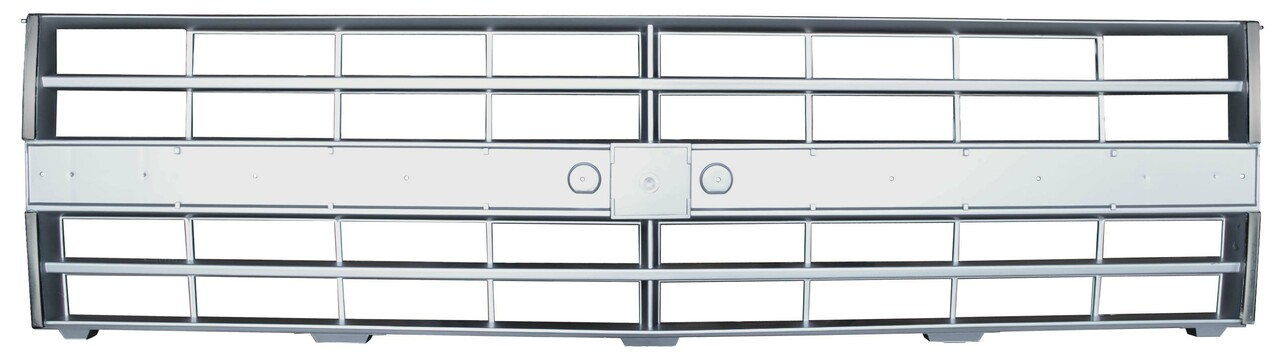 1985-1987 GRILLE ARGENT GRAY DUAL HEADLIGHT w/ MOLDING CHEVROLET TRUCK