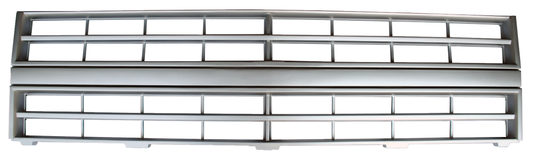 1985-1987 GRILLE ARGENT GRAY SINGLE HEADLIGHT w/o MOLDING CHEVROLET TRUCK