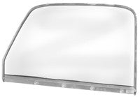 1947-1950 DOOR WINDOW GLASS CHROME LH CHEVROLET GMC TRUCK