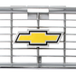 1973-1974 GRILLE OE STYLE w/ EMBLEM CHROME CHEVROLET TRUCK