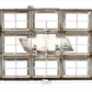 1980 GRILLE OE STYLE w/ EMBLEM CHROME CHEVROLET TRUCK