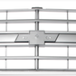 1985-1986 GRILLE OE STYLE w/ EMBLEM MOUNT ARGENT GRAY SINGLE HEADLIGHT CHEVROLET TRUCK