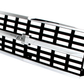 1989-1991 GRILLE OE STYLE w/ EMBLEM MOUNT CHROME/DARK GRAY DUAL HEADLIGHTS CHEVROLET TRUCK