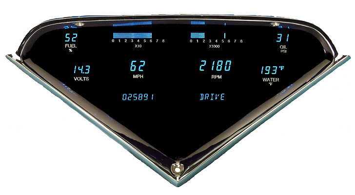 1955-1959 Chevrolet Truck Dakota Digital VFD Instrument System