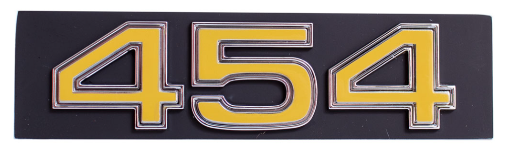 1975-1976 GRILLE EMBLEM "454" CHEVROLET TRUCK