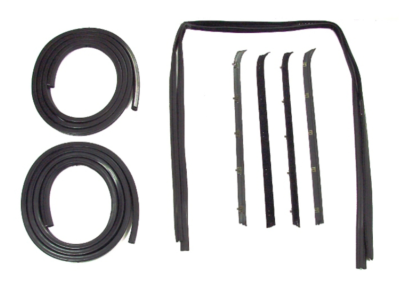 Rubber Door Weatherstrip Seal Kit Weatherstrip Kit Compatible With