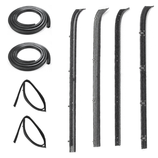 1973-1987 DOOR REAR WEATHERSTRIP SEAL KIT CHEVROLET TRUCK