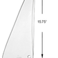 1981-1987 VENT GLASS LH TEMPERED CLEAR CHEVROLET TRUCK