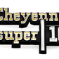 1973-1976 FRONT FENDER EMBLEMS "CHEYENNE SUPER 10" LH/RH PAIR CHEVROLET TRUCK